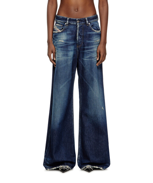 DIESEL(ディーゼル)の「ウィメンズ デニムパンツ RELAXED 1996 D-SIRE L.28(デニムパンツ・レディース・インディゴブルー・23inch/24inch/26inch/25inch/27inch/28inch/29inch/30inch)」の6枚目の写真