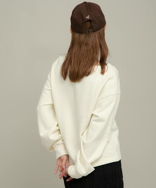 URBAN RESEARCH Sonny Label（アーバンリサーチサニーレーベル）の「ワイドクルーネックスウェット（スウェット・レディース・オフホワイト/グレー/ピンク/イエロー・FREE）」の7枚目の写真