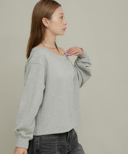 URBAN RESEARCH Sonny Label（アーバンリサーチサニーレーベル）の「ワイドクルーネックスウェット（スウェット・レディース・オフホワイト/グレー/ピンク/イエロー・FREE）」の20枚目の写真