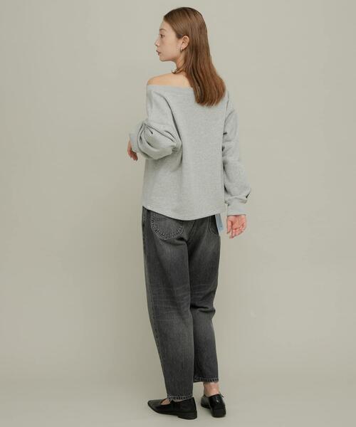 URBAN RESEARCH Sonny Label（アーバンリサーチサニーレーベル）の「ワイドクルーネックスウェット（スウェット・レディース・オフホワイト/グレー/ピンク/イエロー・FREE）」の22枚目の写真