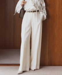 anuans｜アニュアンスのパンツ（ホワイト/白色系）通販 - ZOZOTOWN