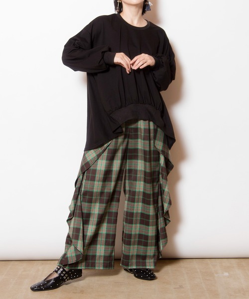 セール】チェックカスケードパンツ（その他パンツ）｜OSMOSIS