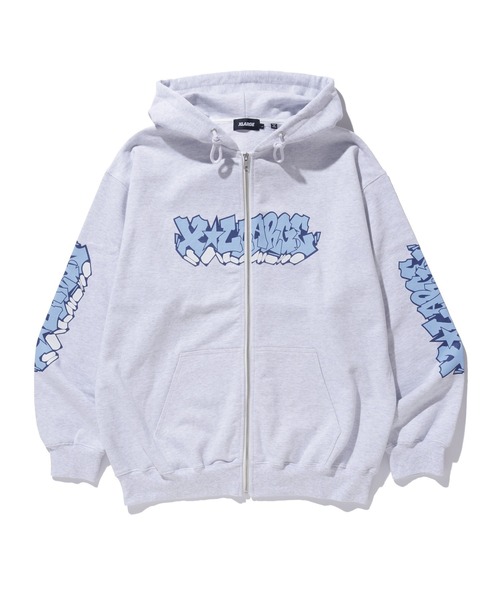 XLARGE パーカー XLARGE パーカー MULTI LOGO ZIP UP HOODED SWEATSHIRT メンズ