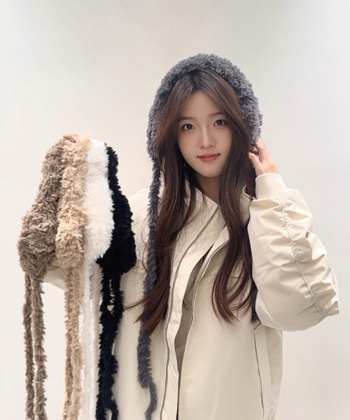 Burner(バーナー)の「【CHI SELECT】もこもこウォームイヤーマフ chi-earmuff-1-13(イヤーマフ・レディース・ブラック/ブラウン/ホワイト/ダークグレー・FREE)」の9枚目の写真