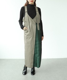 Cepica（セピカ）の「【MARECHAL TERRE / マルシャルテル】プリーツジャンパースカート（ジャンパースカート）」