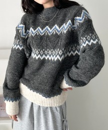 CLEA | ノルディックニットトップス(ニット/セーター)