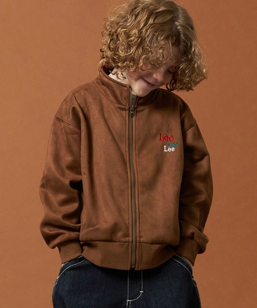 Lee/リー【110-150cm】キッズ スエードフリース ジップアップ