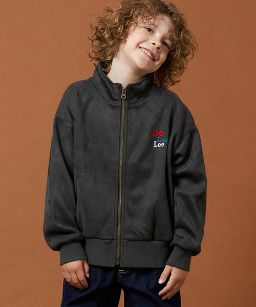 Lee（リー）の「Lee/リー【110-150cm】キッズ スエードフリース ジップアップジャケット（その他アウター・キッズ・チャコールグレー/ブラウン・120/130/140/150/110）」の17枚目の写真