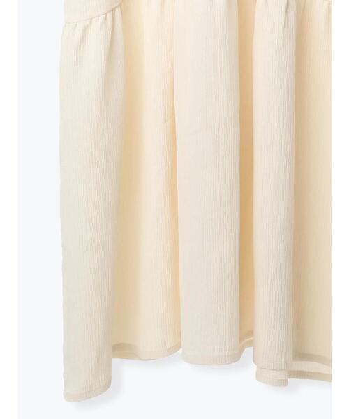 ehka sopo(エヘカソポ)の「ティアードワンピース(ワンピース・レディース・ブラック/ブラウン/キナリ・F)」の12枚目の写真