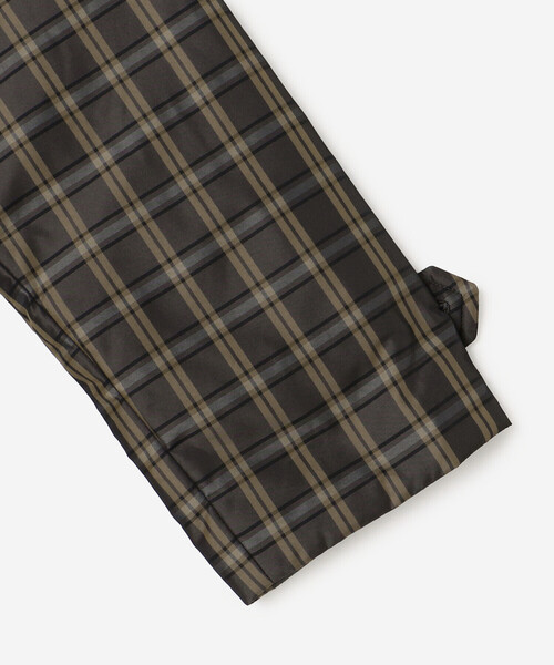 LE GLAZIK（ルグラジック）の「LE GLAZIK | ツイルチェック ショートコート WOMEN（ステンカラーコート・レディース・ベージュ系その他/グレー系その他・36）」の13枚目の写真