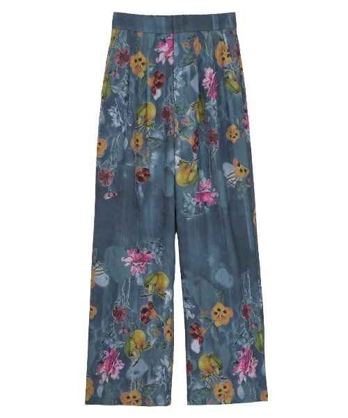 Ameri（アメリ）の「UND GRACE JACQUARD PRINT PANTS（その他パンツ・レディース・セージグリーン/グレー・MEDIUM/SMALL）」の5枚目の写真
