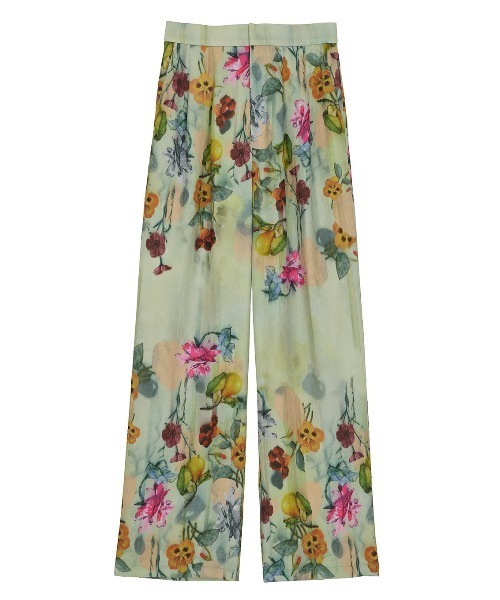 Ameri（アメリ）の「UND GRACE JACQUARD PRINT PANTS（その他パンツ・レディース・セージグリーン/グレー・MEDIUM/SMALL）」の6枚目の写真