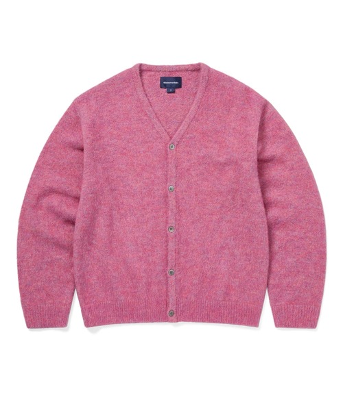 thisisneverthat(ディスイズネバーザット)の「Hairy Knit Cardigan(カーディガン/ボレロ・メンズ・ブラック/オリーブ/ピンク・L/M/S/XL)」の3枚目の写真
