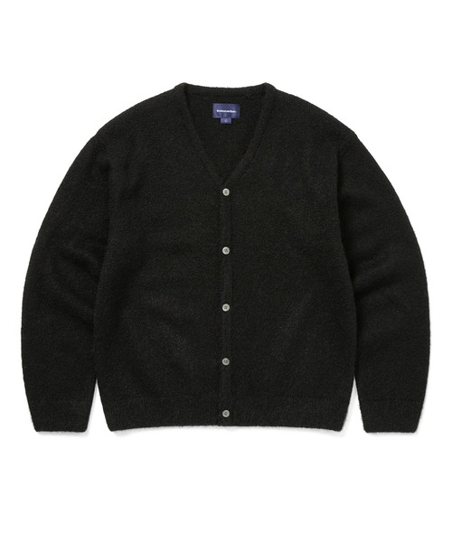 thisisneverthat ブラック カーディガン L Hairy Knit Cardigan（カーディガン/ボレロ）｜thisisneverthat