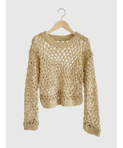 FIKA.(フィーカ)の「Slub yarn knit pullover(ニット/セーター・レディース・アイボリー/ベージュ・MEDIUM)」の16枚目の写真
