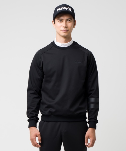 【Hurley/ハーレー】ファントムウィンドプルーフクルー　ゴルフ　ストレッチ　防風性　PHANTOM WINDPROOF CREW
