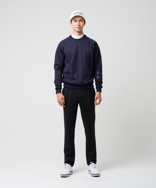 【Hurley/ハーレー】ファントムウィンドプルーフクルー　ゴルフ　ストレッチ　防風性　PHANTOM WINDPROOF CREW