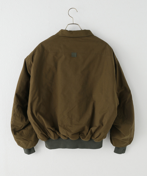 Spick & Span（スピックアンドスパン）の「BIRTHDAYSUIT/バースデースーツ コットンフランネルタンカージャケット（ミリタリージャケット・レディース・カーキ・SMALL）」の18枚目の写真