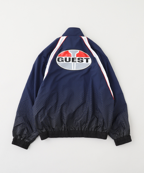 PULP/417EDIFICE(パルプフォーワンセブンエディフィス)の「SPECIAL GUEST / スペシャルゲスト SPECIAL TRACK JACKET(ナイロンジャケット・メンズ・グレー/ネイビー・MEDIUM/LARGE)」の4枚目の写真