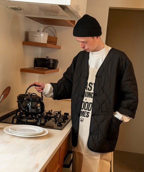 TIMELESS COMFORT（タイムレスコンフォート）の「DAN-TEN（ダンテン）M-65 COLORSCHEME（その他ルームウェア・レディース・ベージュ/ブラック/オリーブ/グレー・ONE SIZE）」の2枚目の写真