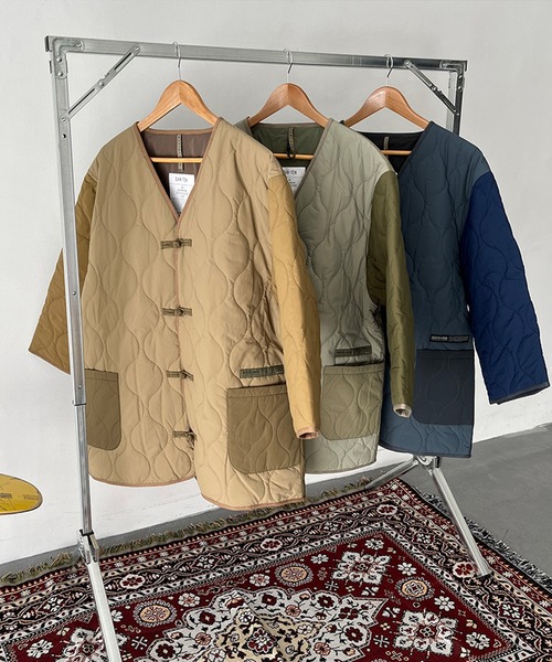 TIMELESS COMFORT（タイムレスコンフォート）の「DAN-TEN（ダンテン）M-65 COLORSCHEME（その他ルームウェア・レディース・ベージュ/ブラック/オリーブ/グレー・ONE SIZE）」の6枚目の写真