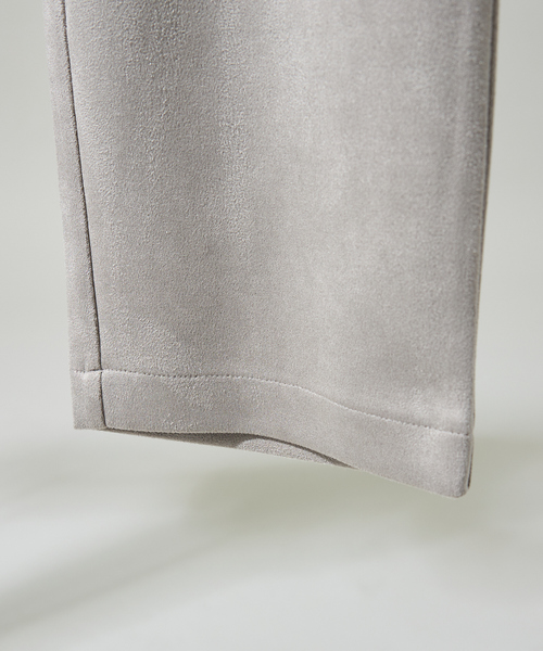 ABAHOUSE（アバハウス）の「【セットアップ対応】ネオスエード イージーパンツ / スウェットパンツ（スウェットパンツ・メンズ・ライトグレー/ブラック/ライトブラウン・44/48/46）」の8枚目の写真