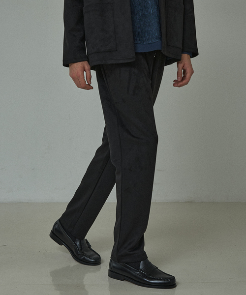 ABAHOUSE（アバハウス）の「【セットアップ対応】ネオスエード イージーパンツ / スウェットパンツ（スウェットパンツ・メンズ・ライトグレー/ブラック/ライトブラウン・44/48/46）」の12枚目の写真