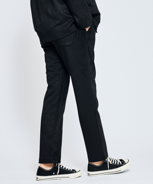 ABAHOUSE（アバハウス）の「【セットアップ対応】ネオスエード イージーパンツ / スウェットパンツ（スウェットパンツ・メンズ・ライトグレー/ブラック/ライトブラウン・44/48/46）」の14枚目の写真