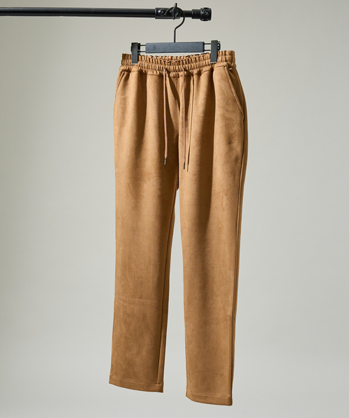 ABAHOUSE（アバハウス）の「【セットアップ対応】ネオスエード イージーパンツ / スウェットパンツ（スウェットパンツ・メンズ・ライトグレー/ブラック/ライトブラウン・44/48/46）」の9枚目の写真