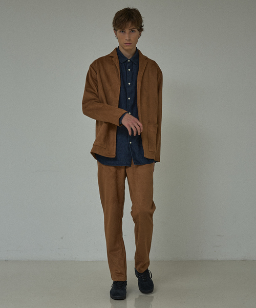 ABAHOUSE（アバハウス）の「【セットアップ対応】ネオスエード イージーパンツ / スウェットパンツ（スウェットパンツ・メンズ・ライトグレー/ブラック/ライトブラウン・44/48/46）」の11枚目の写真