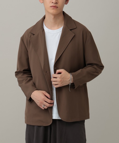 Y's for men ダークブラウン テーラードジャケット 楽天市場】テーラードジャケット メンズ 春ジャケット ワイド ビッグ