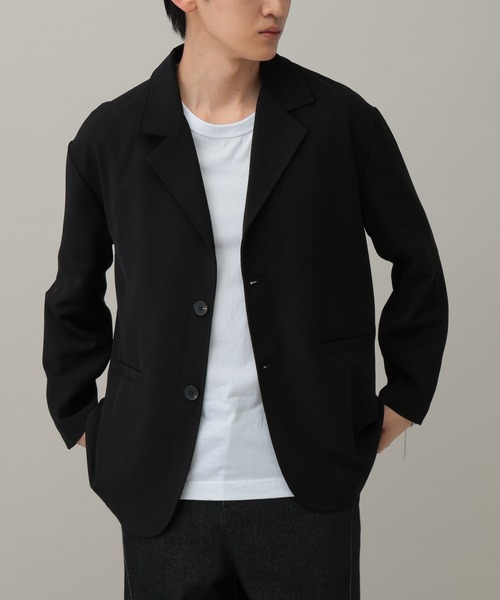 セール】LAND MUSEUM／ワイドドロップジャケット（テーラード