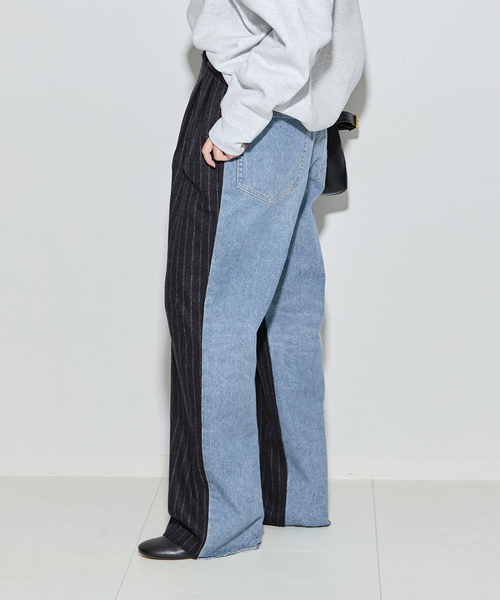 INSCRIRE /アンスクリア】Combine Two Pants：パンツ（その他パンツ