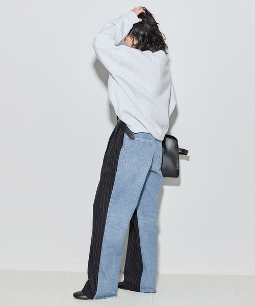 INSCRIRE /アンスクリア】Combine Two Pants：パンツ（その他パンツ