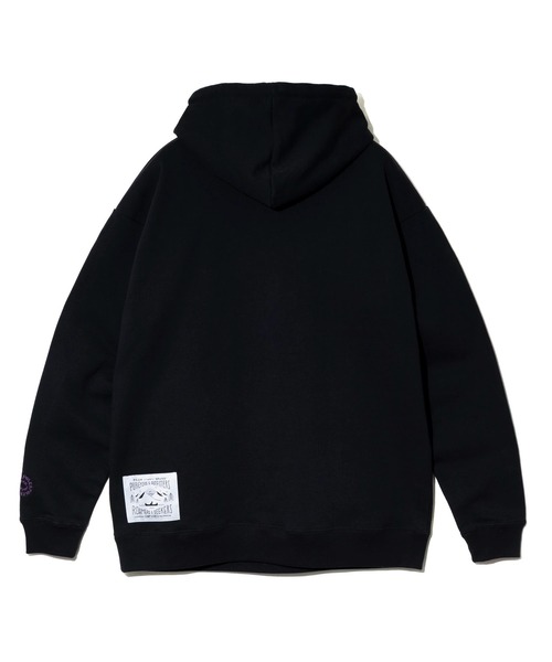 POLeR(ポーラー)の「POLeR/ポーラー POLeR×GSC PDC FURRY HEART HOOD【GSC別注】(パーカー・メンズ・グレー/ブラック・X-LARGE/MEDIUM/LARGE)」の4枚目の写真