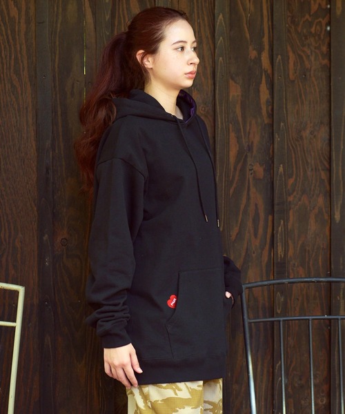 POLeR(ポーラー)の「POLeR/ポーラー POLeR×GSC PDC FURRY HEART HOOD【GSC別注】(パーカー・メンズ・グレー/ブラック・X-LARGE/MEDIUM/LARGE)」の11枚目の写真