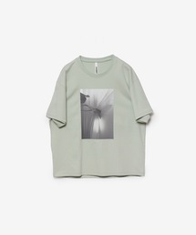 ATTACHMENT（アタッチメント）の「30//2 スビンジャージー プリントTEE / 30//2 SUVIN JERSEY PRINT TEE（Tシャツ/カットソー）」