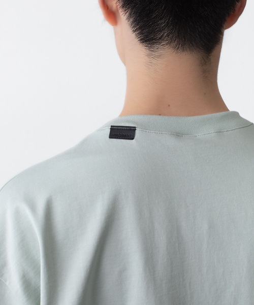 ATTACHMENT（アタッチメント）の「30//2 スビンジャージー プリントTEE / 30//2 SUVIN JERSEY PRINT TEE（Tシャツ/カットソー・メンズ・ホワイト/ライトグリーン/ブラック/グレー・4/1/2/3）」の10枚目の写真