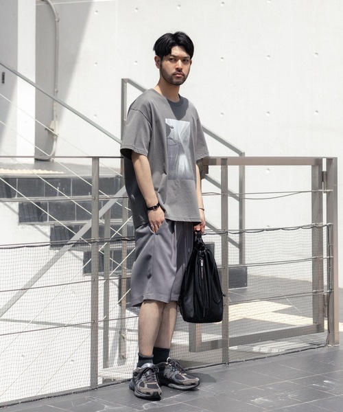 ATTACHMENT(アタッチメント)の「30//2 スビンジャージー プリントTEE / 30//2 SUVIN JERSEY PRINT TEE(Tシャツ/カットソー・メンズ・ホワイト/ライトグリーン/ブラック/グレー・4/1/2/3)」の14枚目の写真