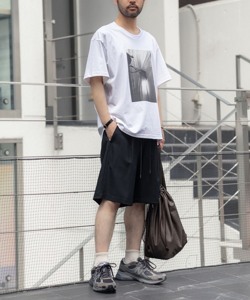 ATTACHMENT(アタッチメント)の「30//2 スビンジャージー プリントTEE / 30//2 SUVIN JERSEY PRINT TEE(Tシャツ/カットソー・メンズ・ホワイト/ライトグリーン/ブラック/グレー・4/1/2/3)」の11枚目の写真