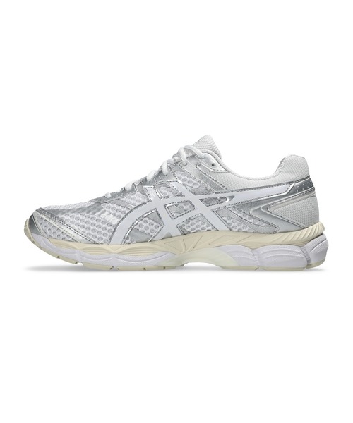 ASICS（アシックス）の「GEL-CUMULUS 16 / ゲルキュムラス 16（スニーカー・メンズ・ホワイト×シルバー・25.5/29/24/23.5/25/28.5/26/23/24.5/27.5/28/26.5/27）」の5枚目の写真