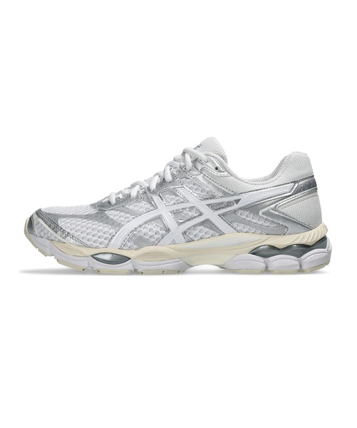 ASICS（アシックス）の「GEL-CUMULUS 16 / ゲルキュムラス 16（スニーカー・メンズ・ホワイト×シルバー・25.5/29/24/23.5/25/28.5/26/23/24.5/27.5/28/26.5/27）」の3枚目の写真