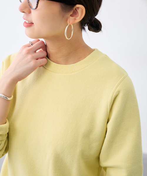 【新品】NONBEE ノンベー スウェット green/yellow Mサイズ NONBEE!