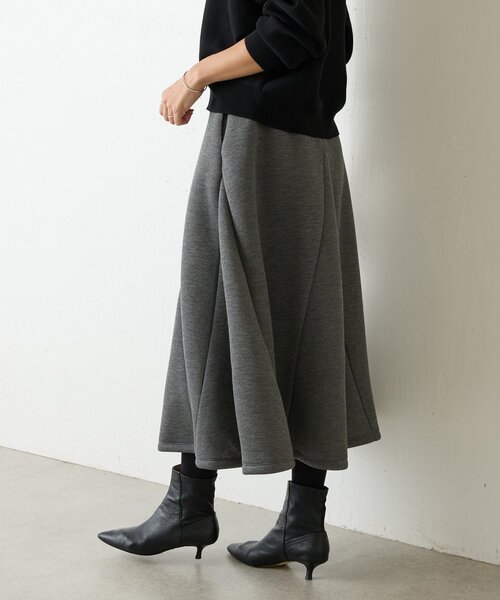 BEARDSLEY（ビアズリー）の「杢ダンボールマーメイドスカート（スカート・レディース・ブラック/グレー・FREE）」の18枚目の写真