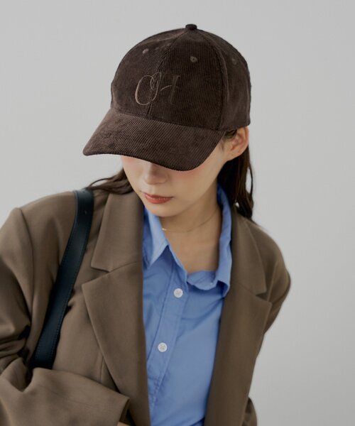 コーデュロイロゴキャップ（キャップ）｜Chico（チコ）のファッション