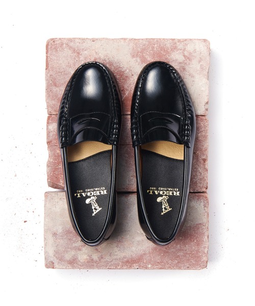 REGAL(リーガル)の「REGAL Boots Mark 2414 リーガル レディース ローファー(ローファー・レディース・ブラック・22/22.5/23/23.5/24/24.5/25)」の2枚目の写真