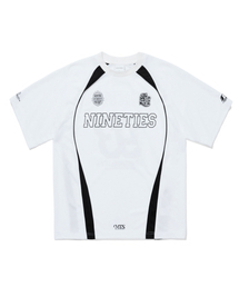 スポーティメッシュラグランTシャツ_ホワイト
