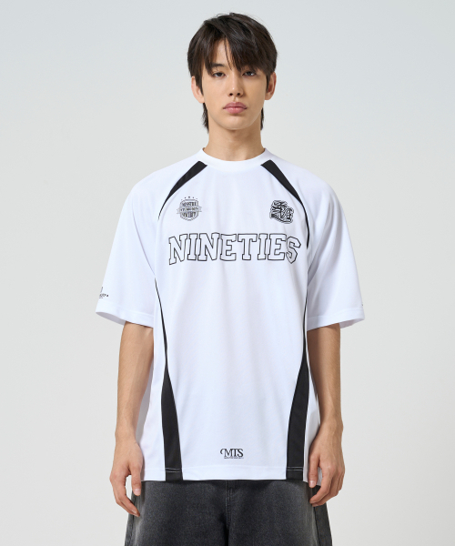 1993STUDIO(1993スタジオ)の「スポーティメッシュラグランTシャツ_ホワイト(Tシャツ/カットソー・メンズ・その他・MEDIUM/LARGE)」の4枚目の写真