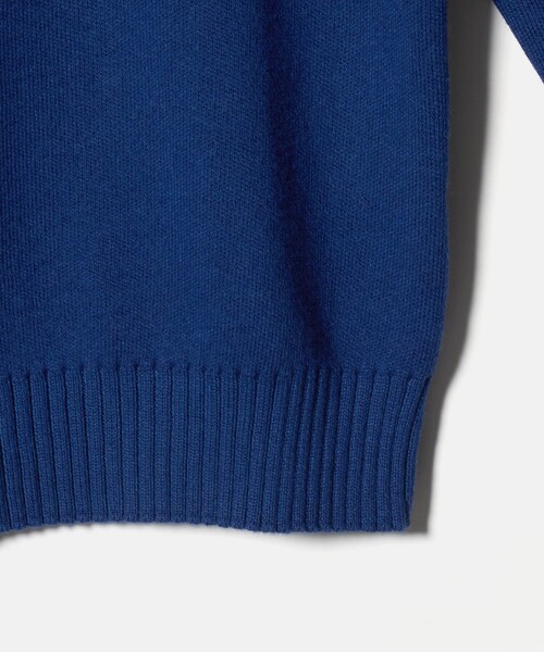 A DAY IN THE LIFE UNITED ARROWS(アデイインザライフユナイテッドアローズ)の「コットンカシミヤ スムース ハイネックニット <A DAY IN THE LIFE>(ニット/セーター・レディース・ブラック/ナチュラル/ライム/ロイヤルブルー・FREE)」の17枚目の写真