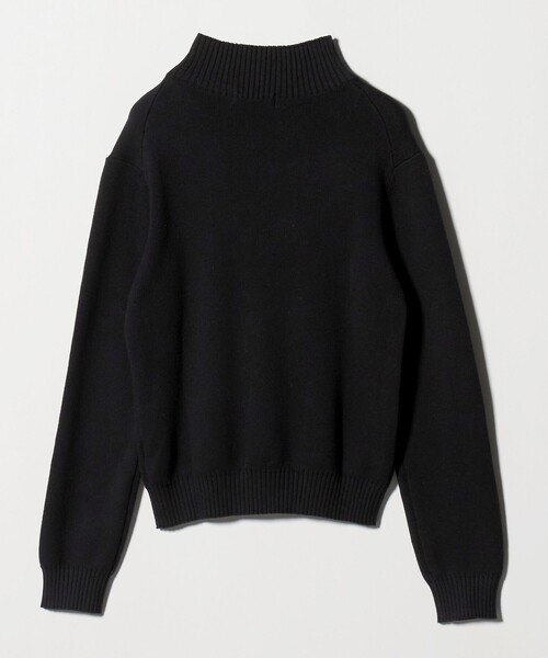 A DAY IN THE LIFE UNITED ARROWS(アデイインザライフユナイテッドアローズ)の「コットンカシミヤ スムース ハイネックニット <A DAY IN THE LIFE>(ニット/セーター・レディース・ブラック/ナチュラル/ライム/ロイヤルブルー・FREE)」の19枚目の写真